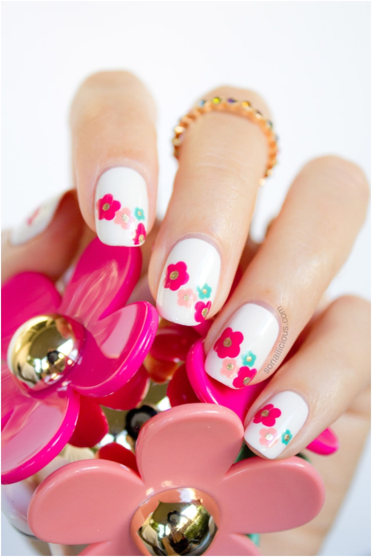Top 10 Spring Welcoming Floral Nail Art Tutorials | Top Inspired