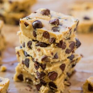 Raw-Chocolate-Chip-Cookie-Dough-Bars-with-Hot-Fudge-300x300