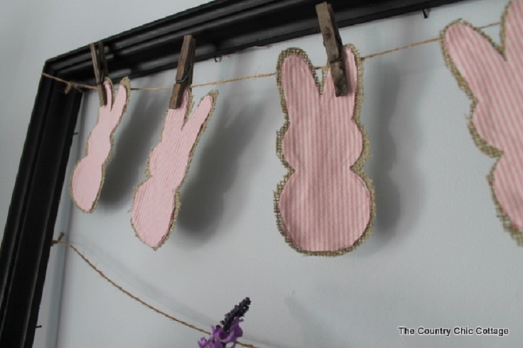 Rustic-Peeps-Bunny-Garland