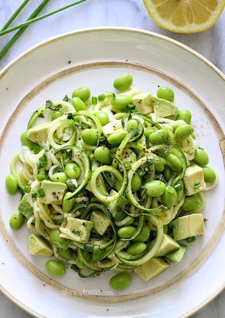 Spiralized-Raw-Zucchini-Salad-with-Avocado-and-Edamame