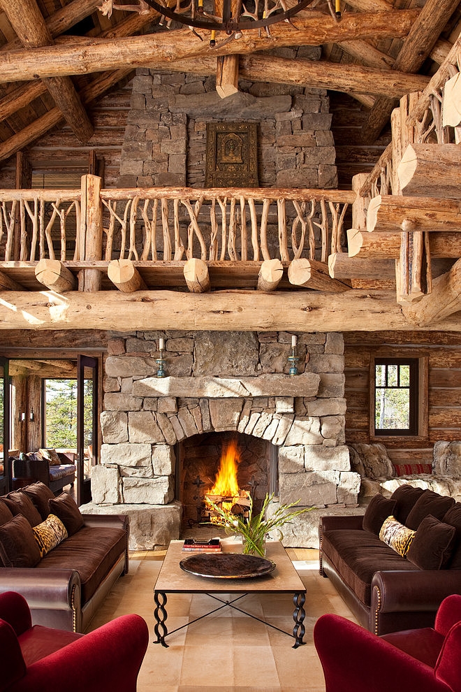 Stone-Chimney-Guest-Room