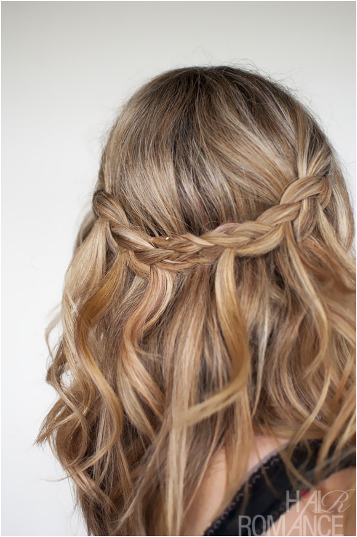 Top 10 Wonderful Waterfall Braid Tutorials Top Inspired