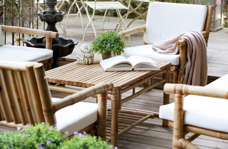 Eco-friendly-Bamboo-Chairs-and-Table