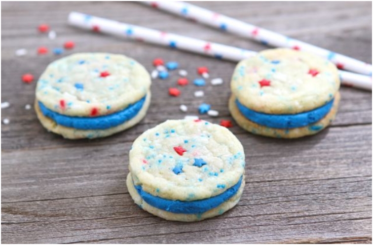 Red-White-Blue-Funfetti-Sandwich-Cookies