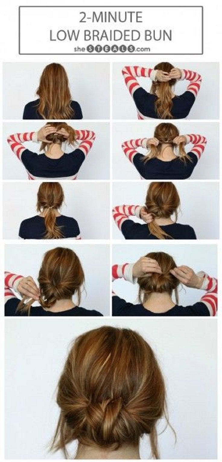 Low-Braided-Bun