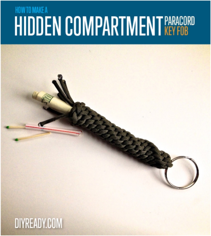 Paracord-Keychain-With-Hidden-Compartment