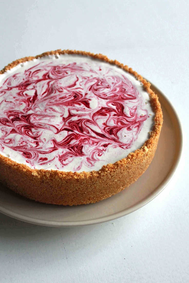 Raspberry-Swirl-Ice-Cream-Pie