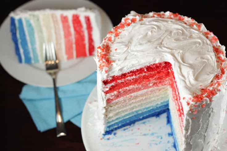 Red-White-and-Blue-Ombre-Cake