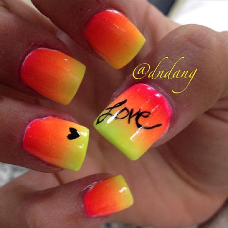 Sunset-Nails