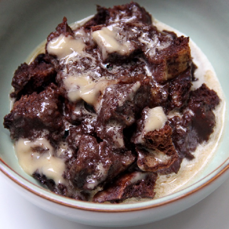 Chocolate-Bread-Pudding-with-Rum-Sauce