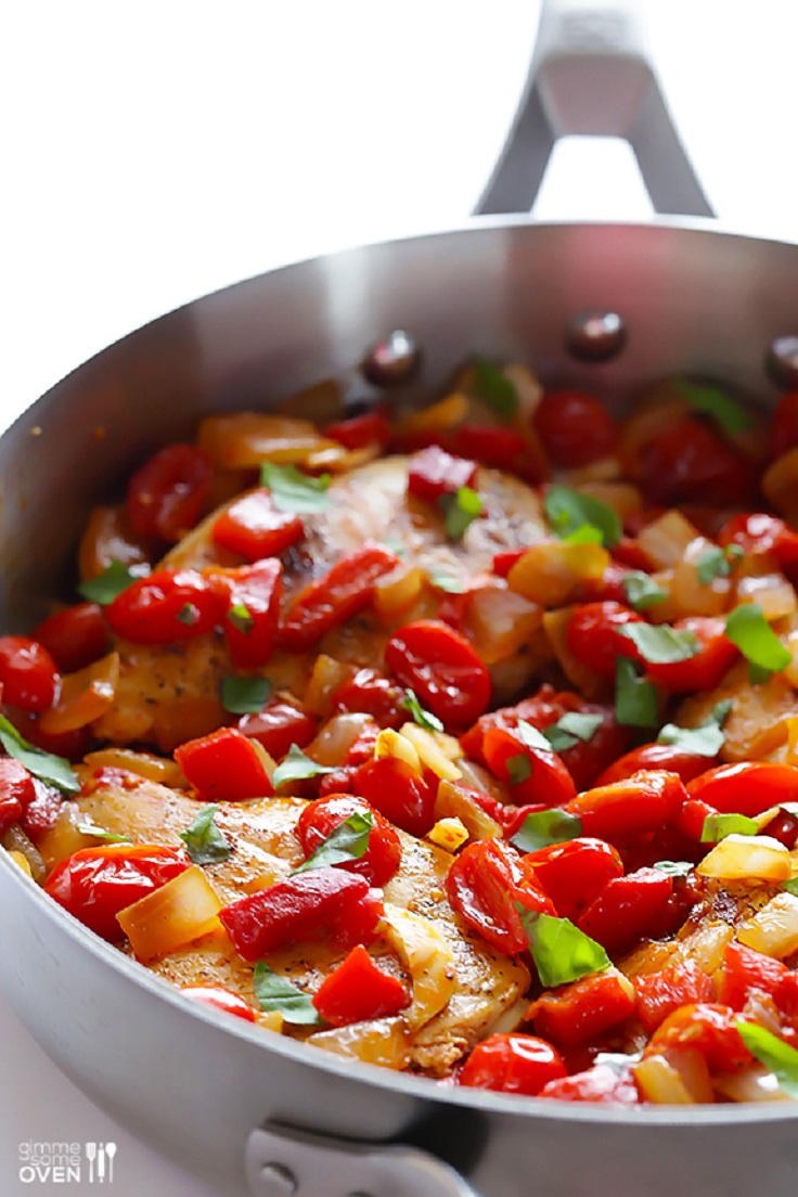 Easy-Italian-Chicken-Skillet