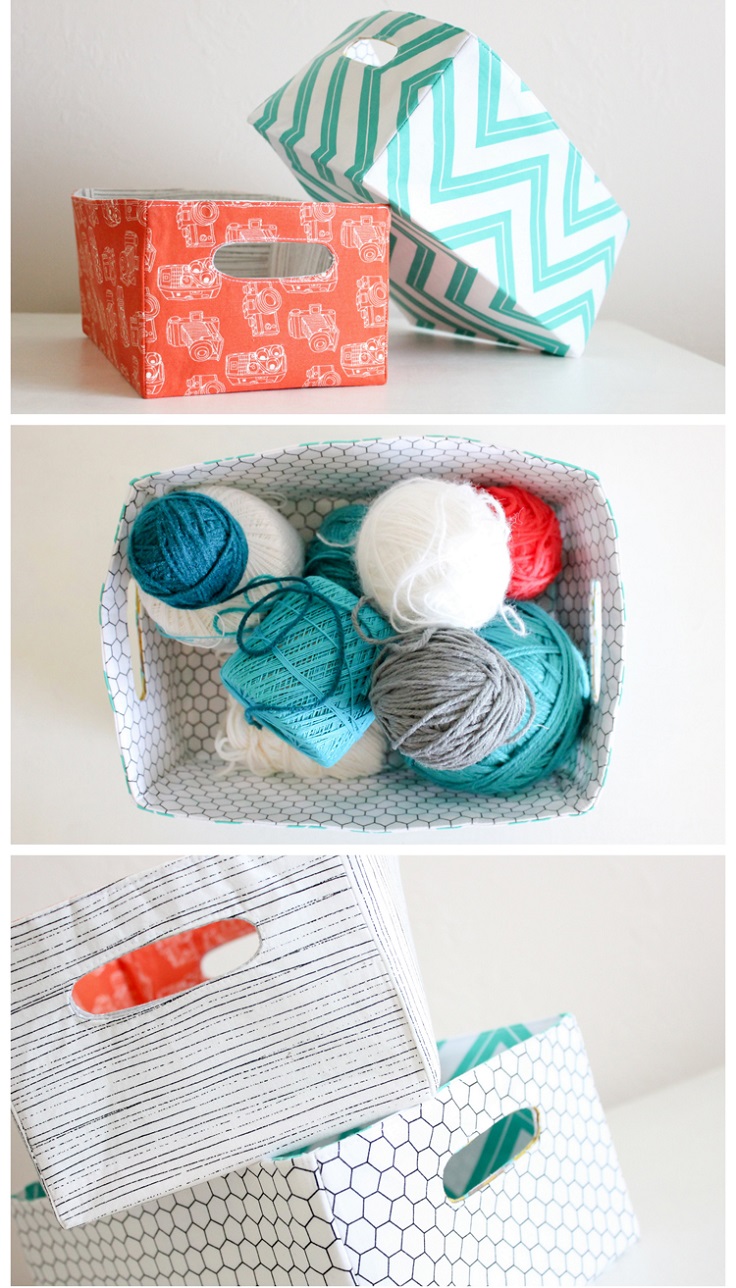 Fabric-Basket-with-Cut-Out-Handles