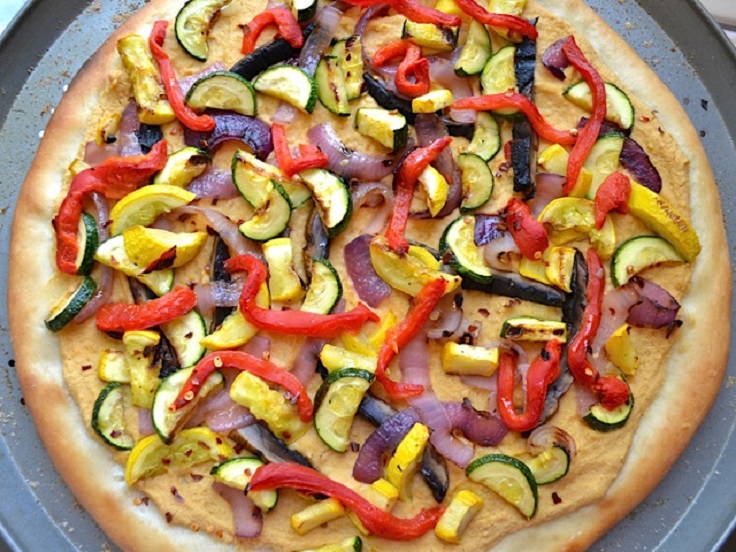 Grilled-Vegetable-Pizza