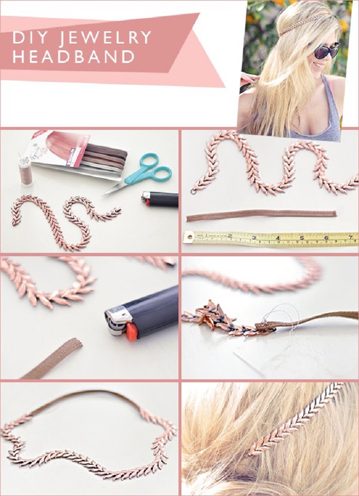 Top 10 DIY Pretty Headband Tutorials | Top Inspired