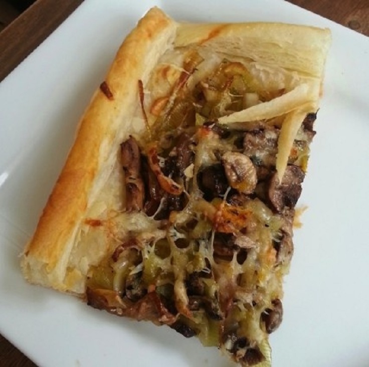 Mushroom-and-Leek-Tart