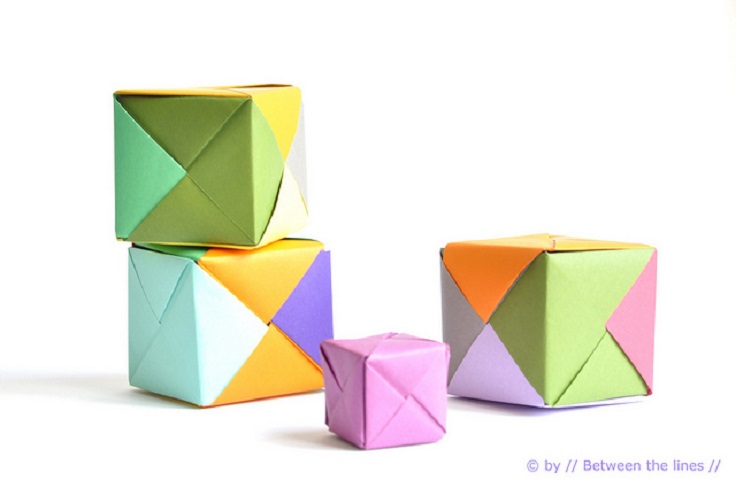 Origami-Paper-Cube