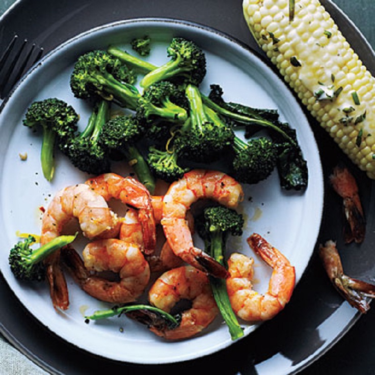 Roasted-Shrimp-and-Broccoli