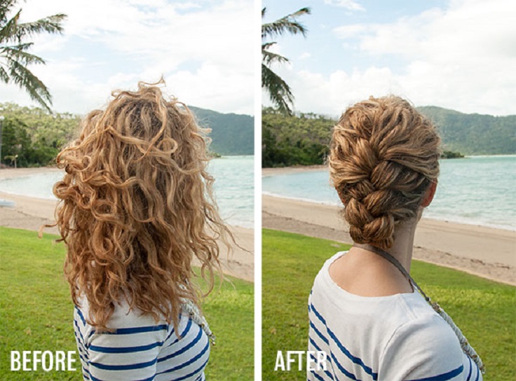 Tucked-French-Braid