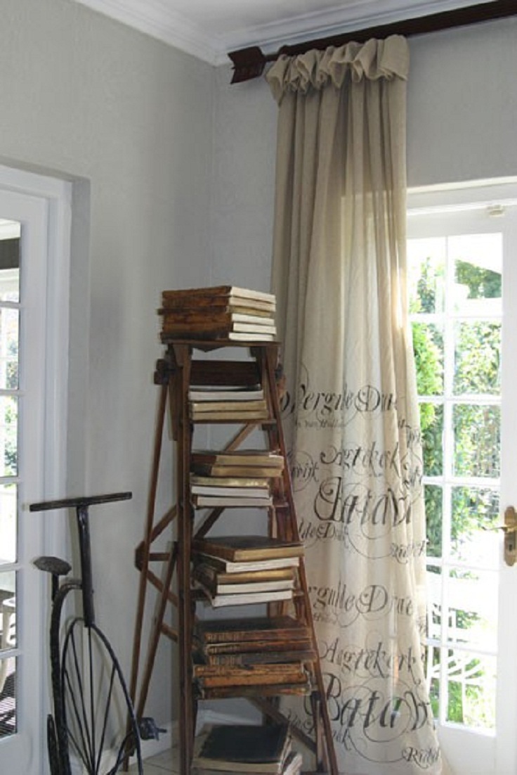 Top 10 C   reative Ways to Decorate with Vintage Ladders 
