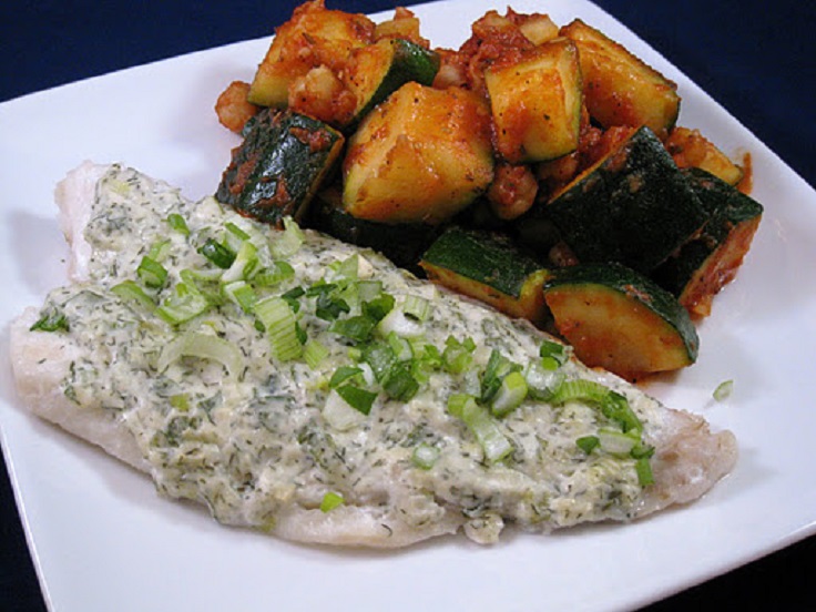 Baked-Haddock-with-Dill-Sour-Cream