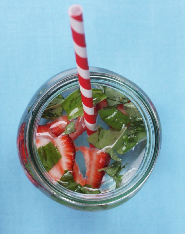 Strawberry-and-Basil-Water