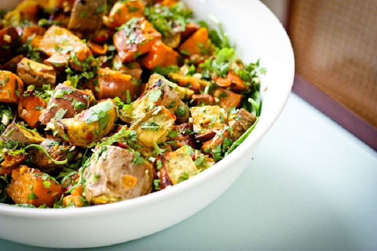 Sweet-potato-salad-with-coriander-and-lime