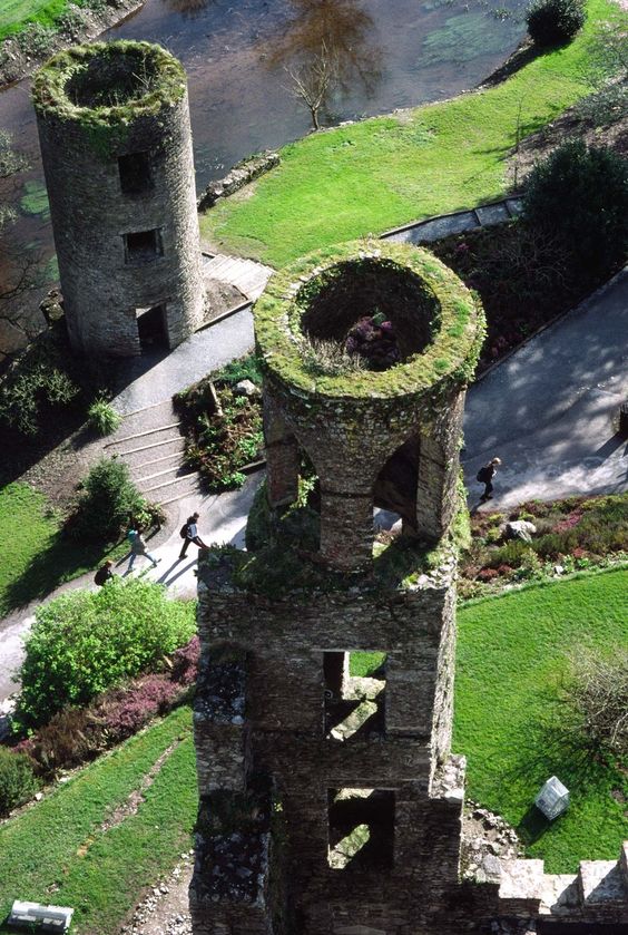 Two-Towers-at-Blarney-Castle-Cork-Ireland-