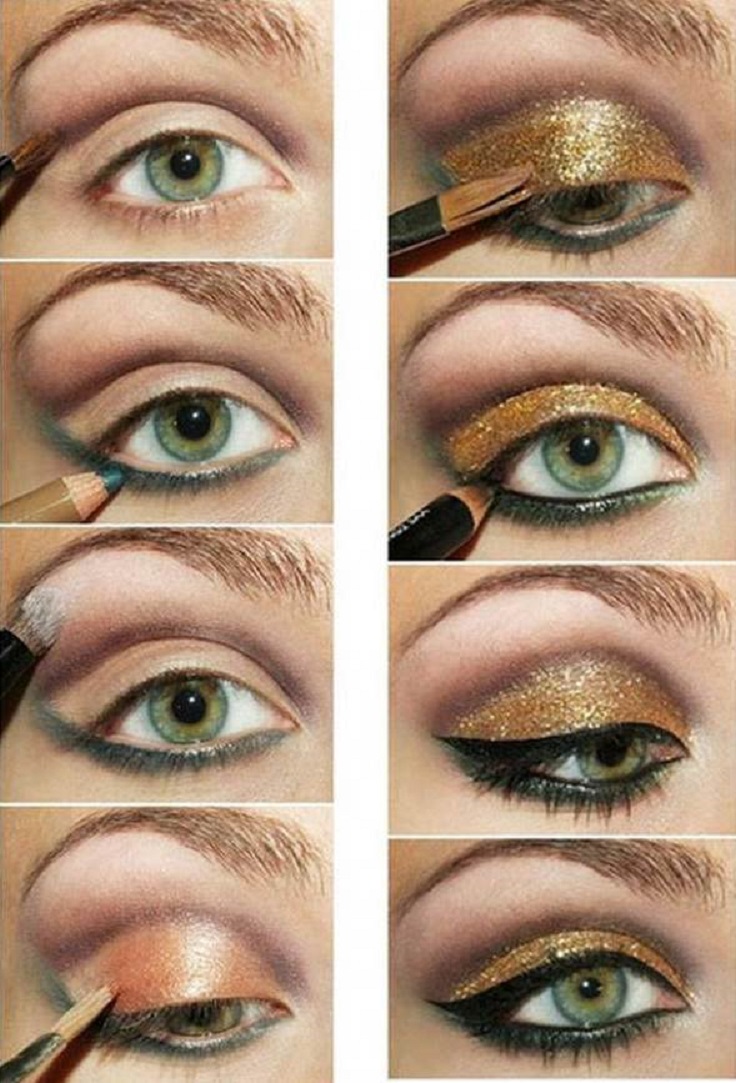 Top 10 Effortless And Fast Golden Eyeshadow Tutorials