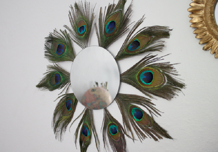 peacock-feather-mirror-diy
