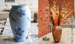 Top 10 Simple DIY and Recycling Old Vase Projects | Top Inspired