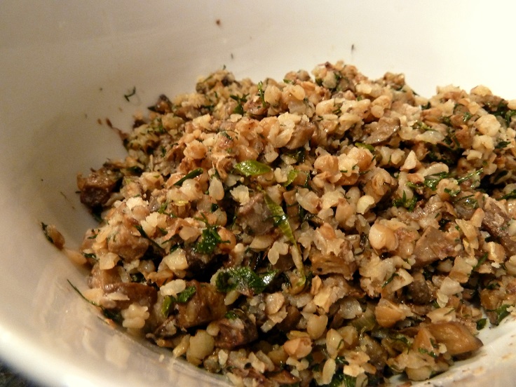 Buckwheat-Kasha-with-Caramelized-Mushrooms-and-Fresh-Dill