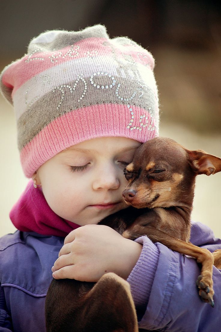TOP 10 Heartwarming Photos Of Children With Their Pets - Top Inspired