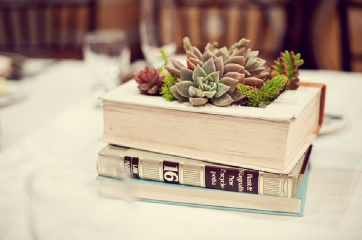 Book-planter
