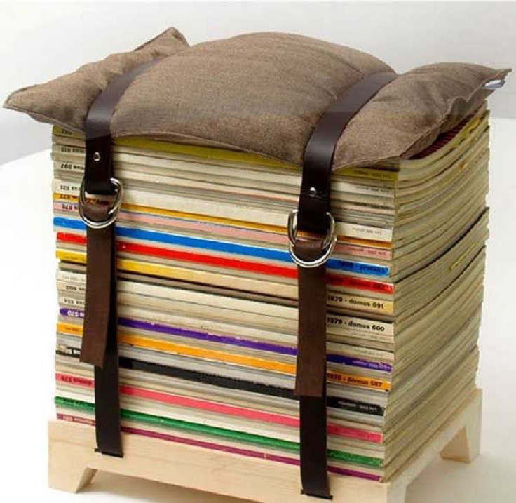 Chair-made-from-books