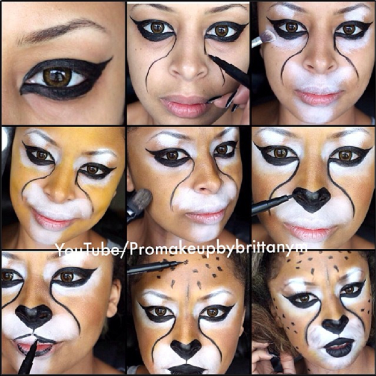 Cheetah-Makeup