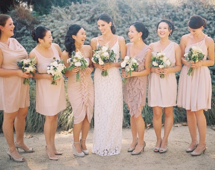 Mismatched-Champagne-Bridesmaid-Dresses1