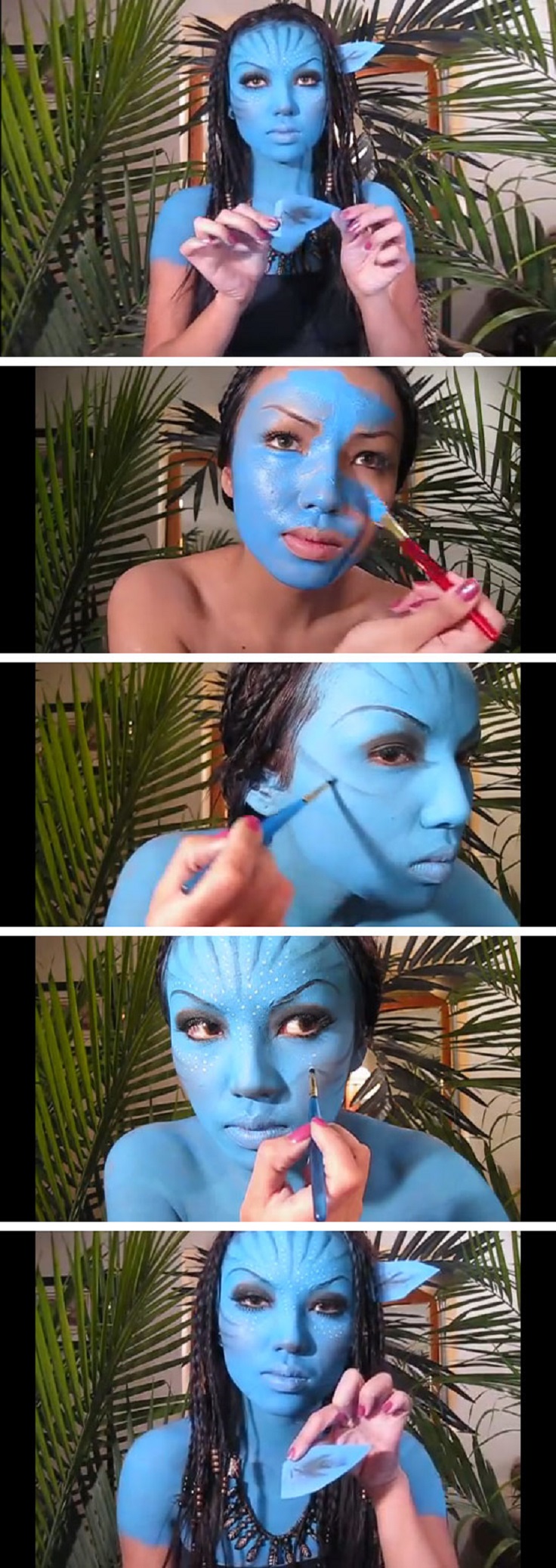 Neytiri-from-Avatar-makeup