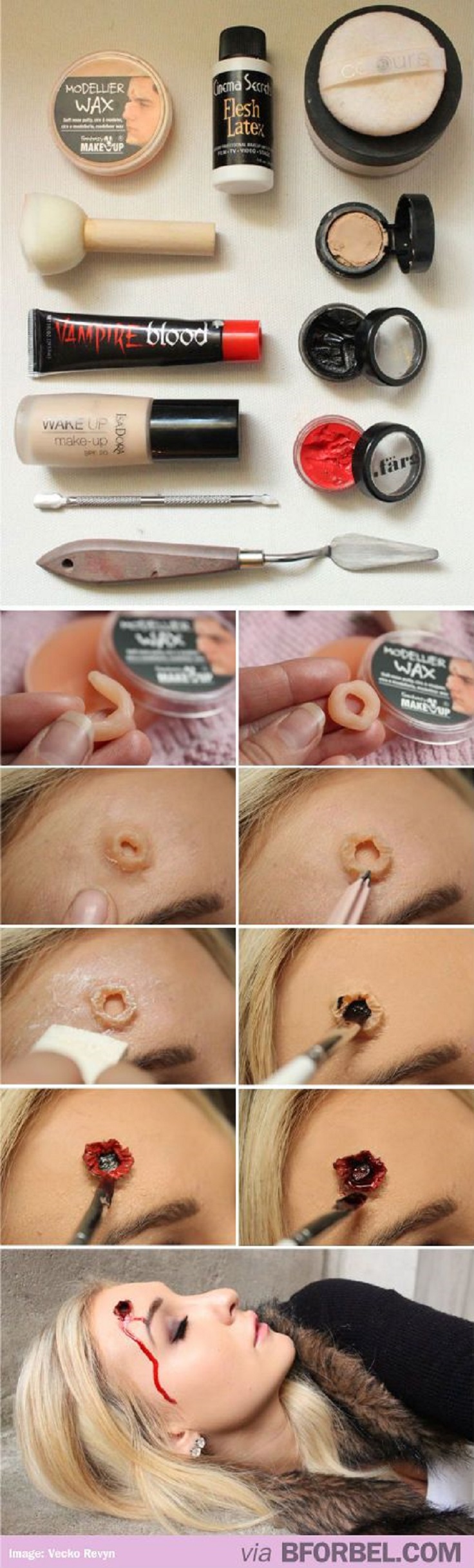 bullet-wound-makeup-tutorial