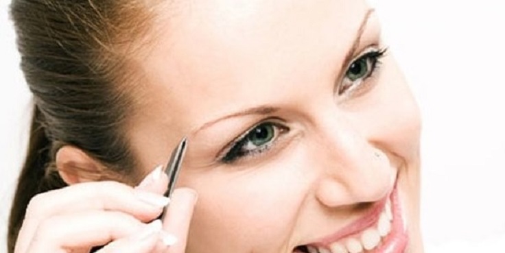 over plucking eyebrows