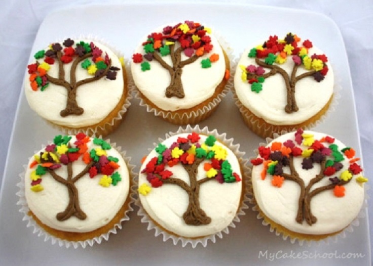 Top 10 Diy Cupcake Fall Decorations Top Inspired