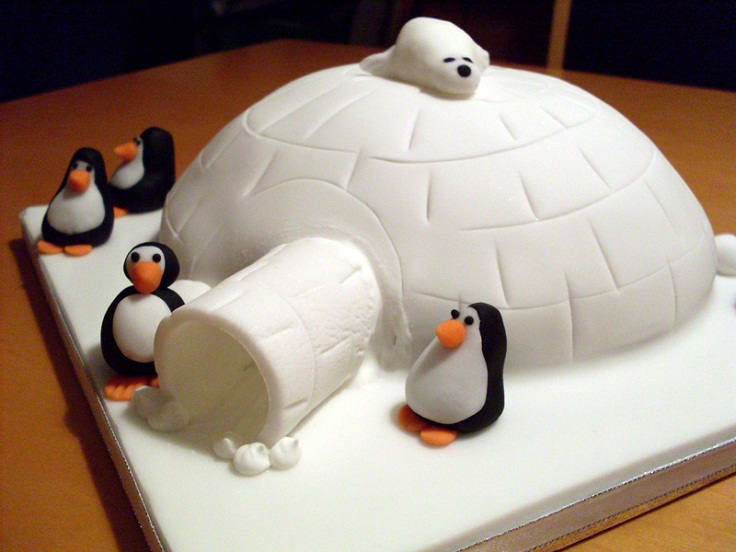 Igloo-Christmas-cake