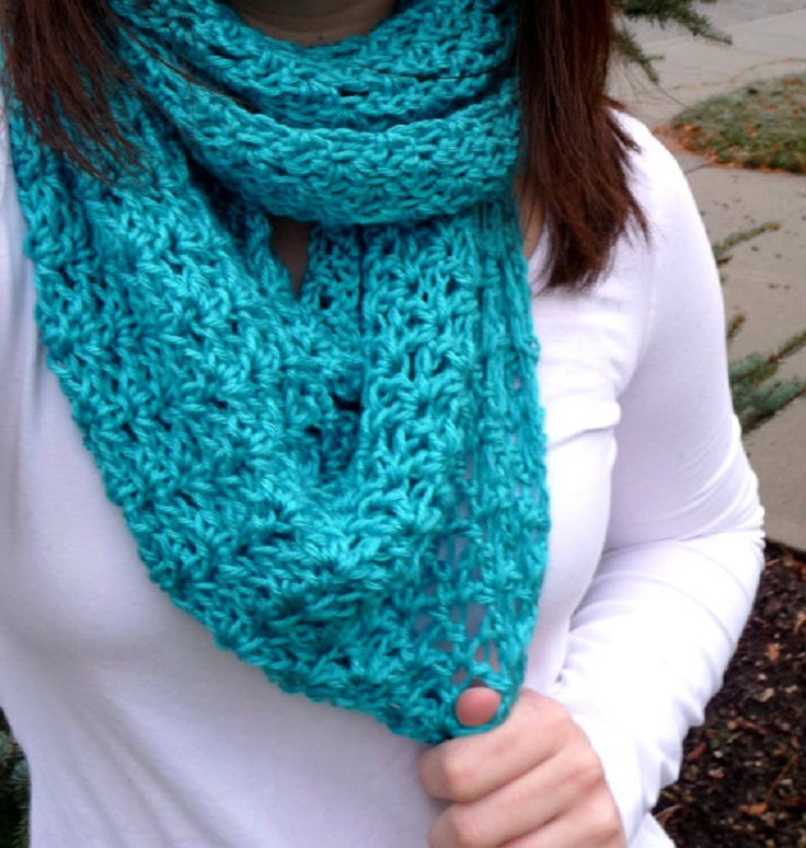 Lacey-Scarf-Crochet-Pattern