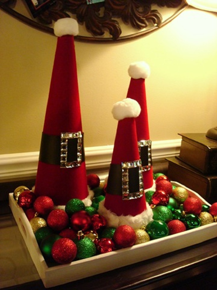 Santa-Decorative-Cones