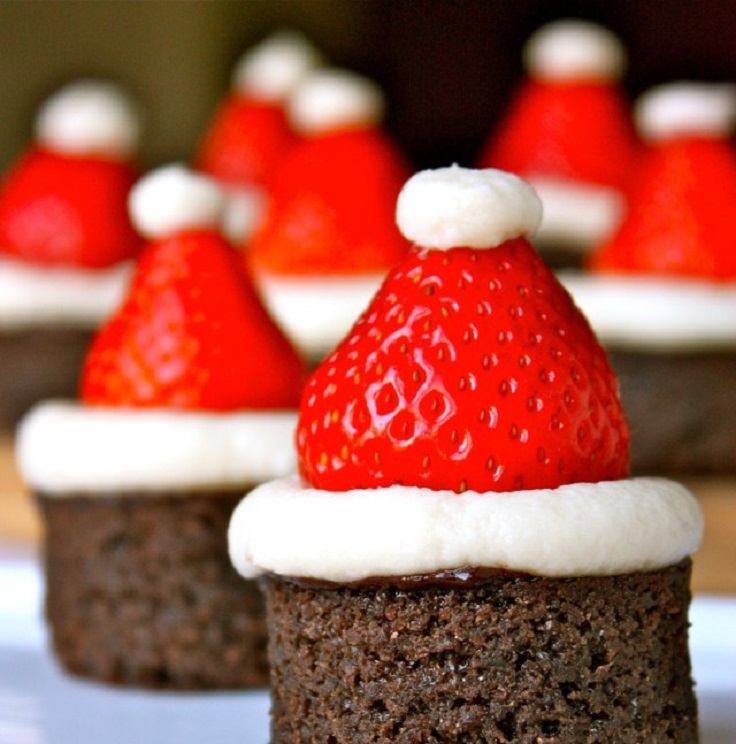 Santa-Hat-Brownies