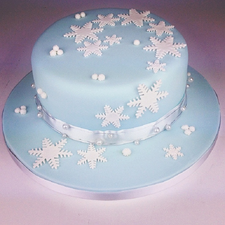 Snowflake-Christmas-cake