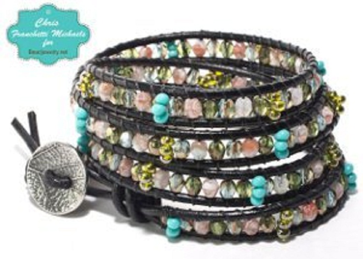 LeatherandBeadWrapBracelet