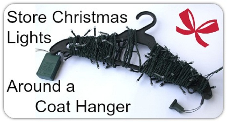 Store-Christmas-lights-around-a-coat-hanger