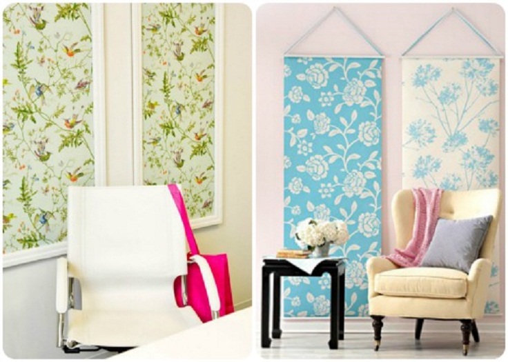 Use-your-favorite-fabric-to-make-fun-removable-wallpaper