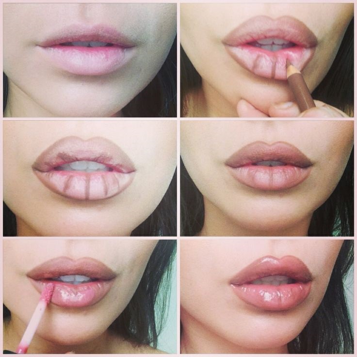 Make how fuller makeup with to lips