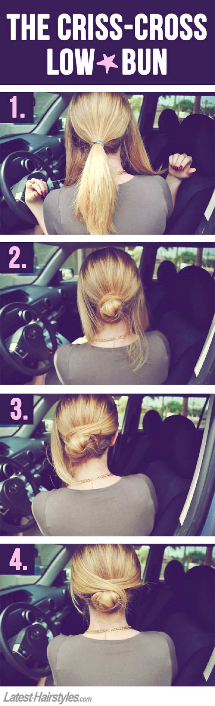 Top 10 Super-Fast Hairstyles To Do In Your Car